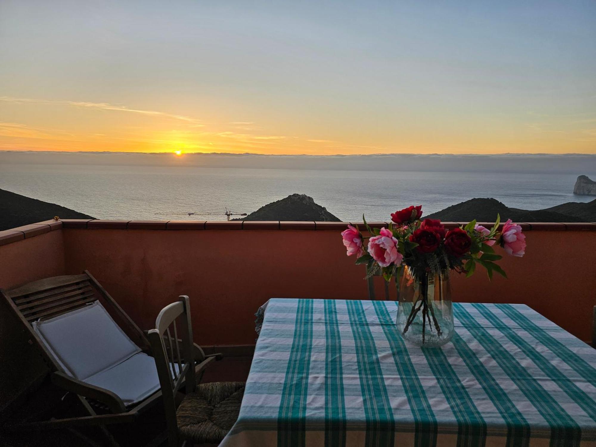 Villa Casa Con Magnifica Vista Mare Nebida Esterno foto