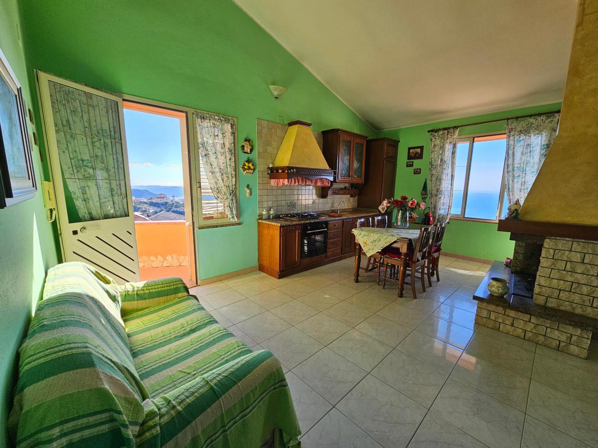 Villa Casa Con Magnifica Vista Mare Nebida Esterno foto