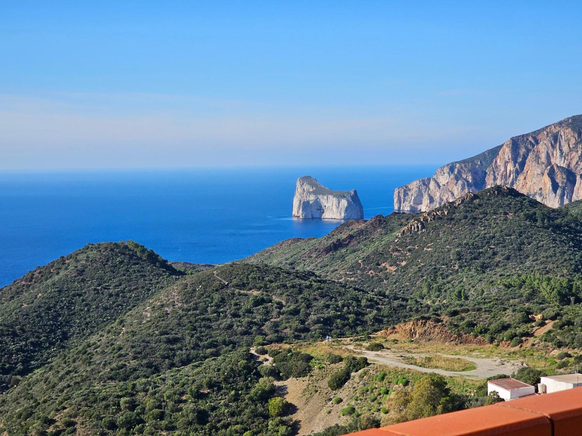 Villa Casa Con Magnifica Vista Mare Nebida Esterno foto