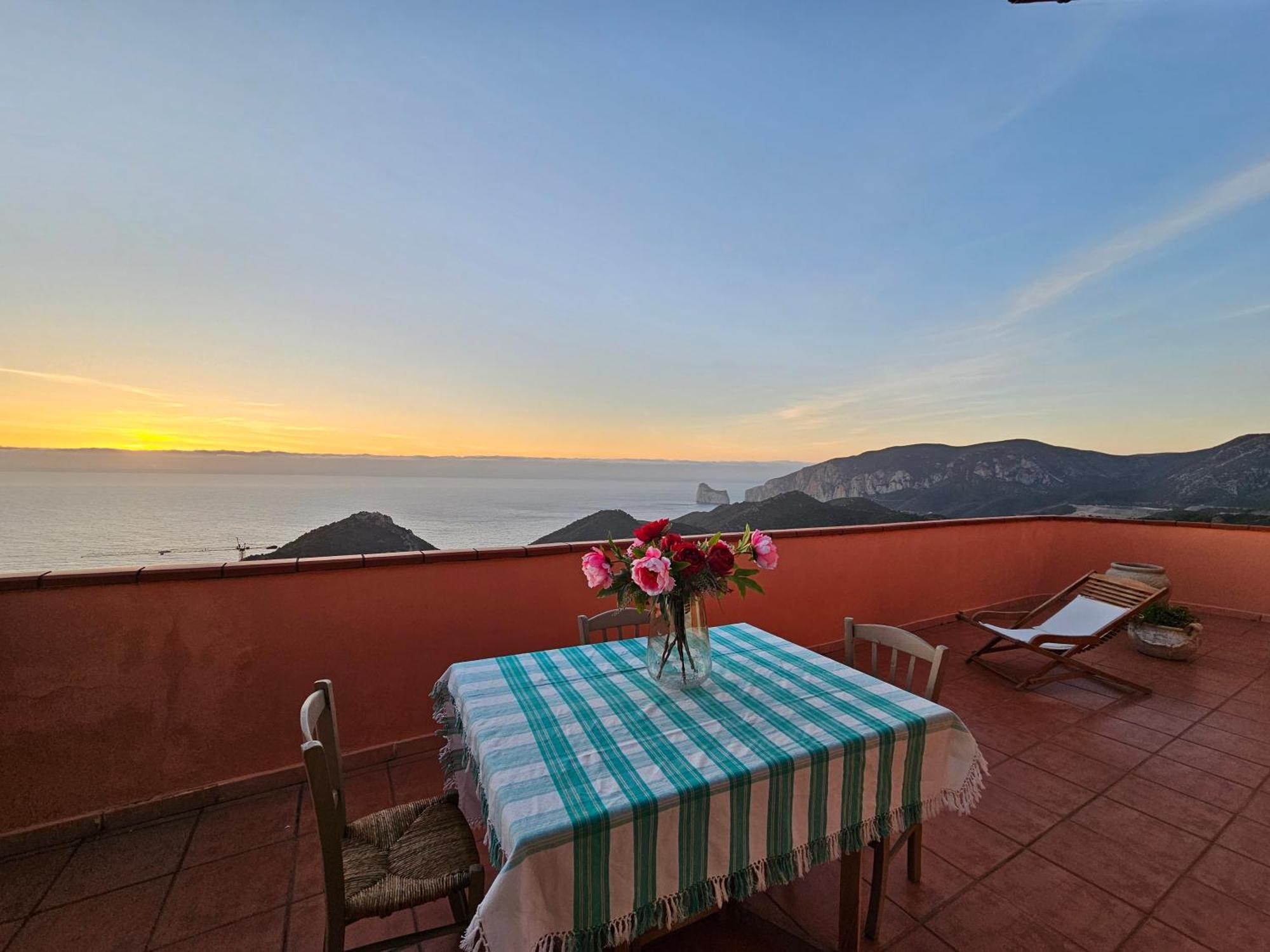 Villa Casa Con Magnifica Vista Mare Nebida Esterno foto