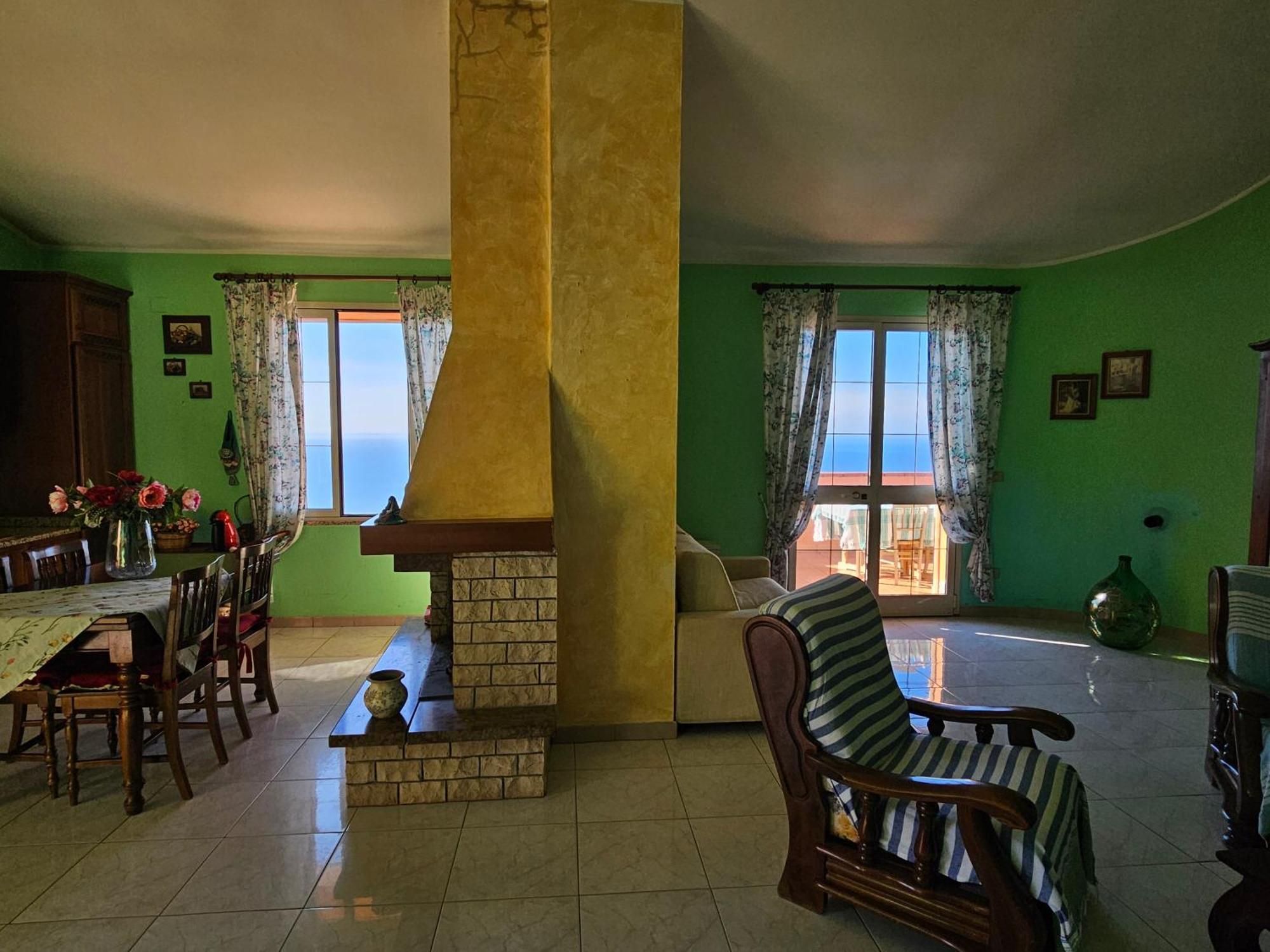 Villa Casa Con Magnifica Vista Mare Nebida Esterno foto